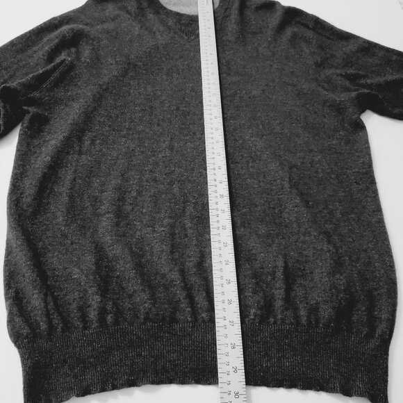 Folio New York Men's Sweater 100% Cashmere Crew Neck Size L. - Picture 12 of 12